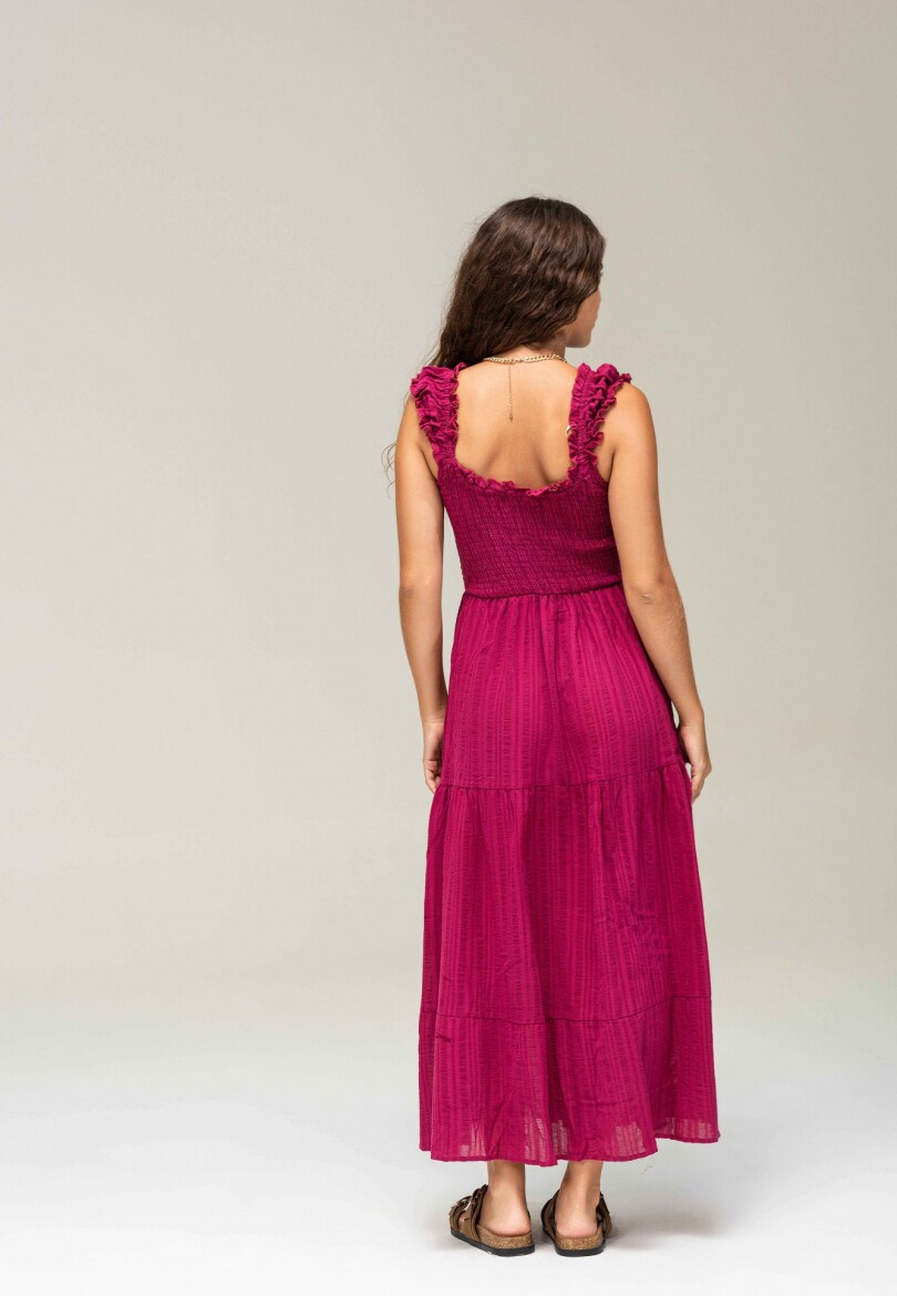 VESTIDO STRADY BORDO