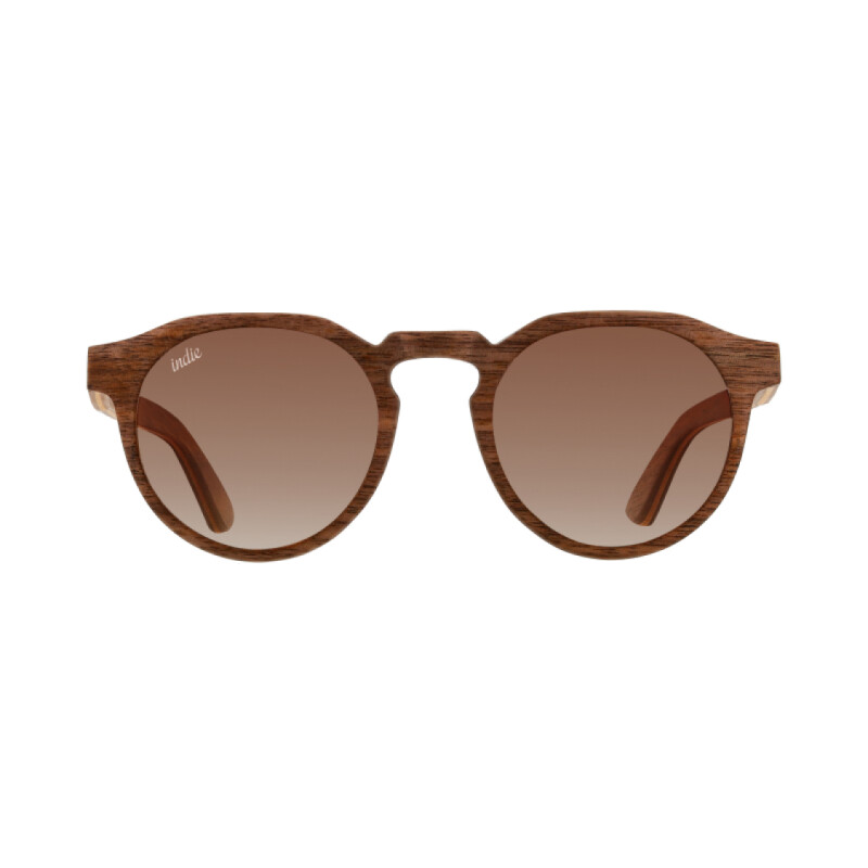 Lentes Indie Ozzy Nogal - Marrón Degradé Lentes Indie Ozzy Nogal - Marrón Degradé