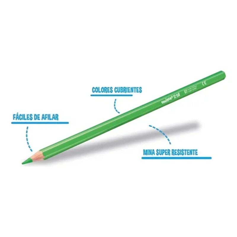 Lápices Carioca Tita Maxi x12 Lápices Carioca Tita Maxi x12