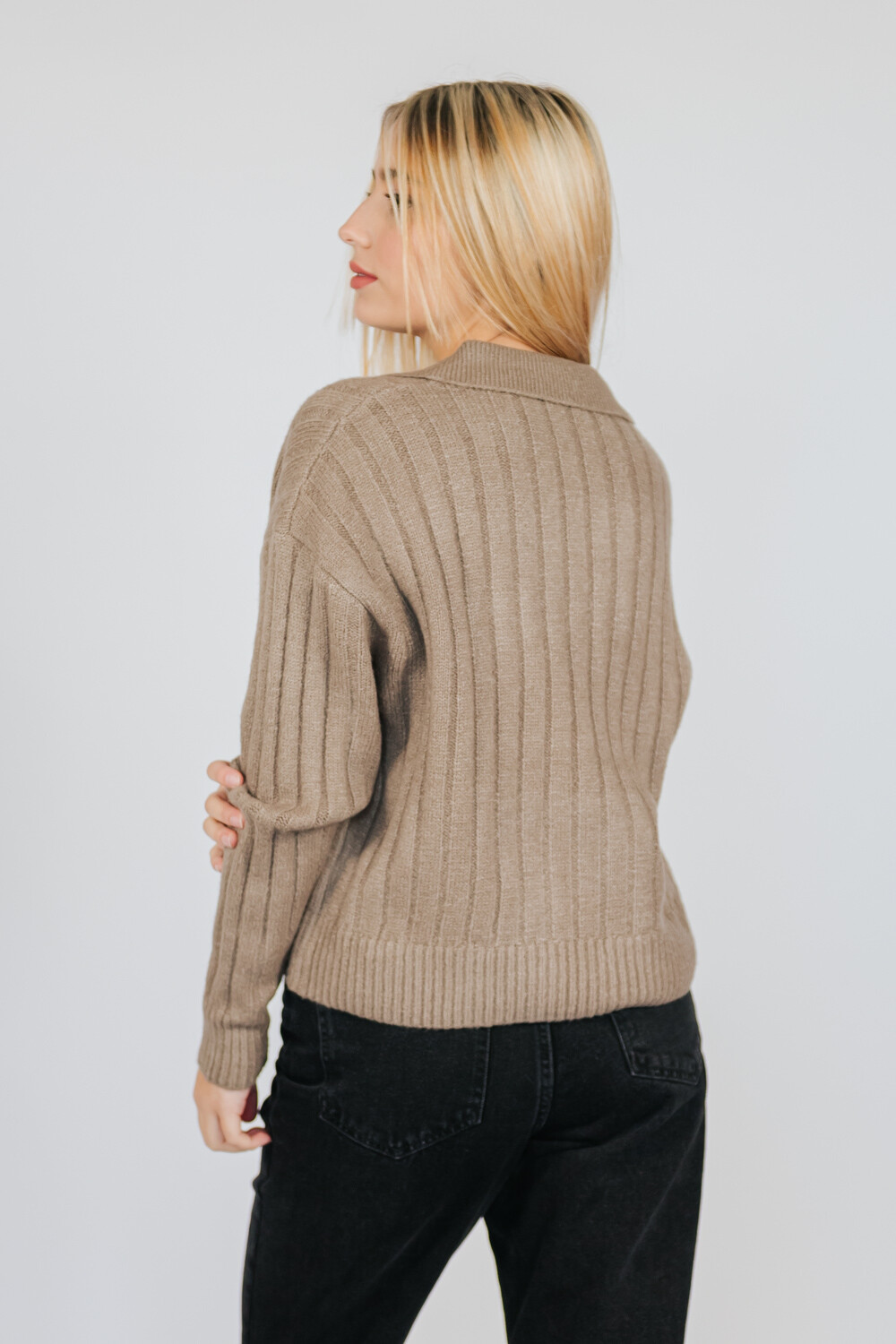 Sweater Zauiya Taupe / Mink / Vison
