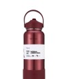Botella Térmica Con Pico 950Ml. Rojo Metalizado