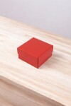 Caja eco 02 - 8x8x4,5 cm. ROJO