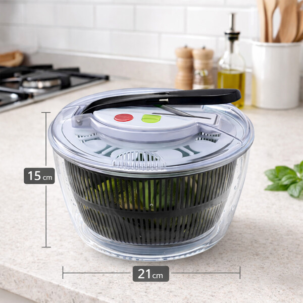 Deshidratador de Alimentos Vegetales Frutas 3L 21x15cm Variante Transparente