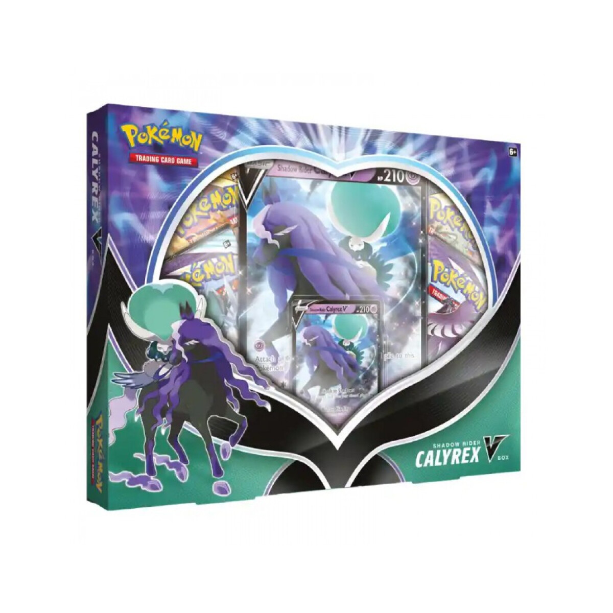 Pokemon TCG: Jinete Espectral Calyrex V Box [Español](Caja Dañada) 