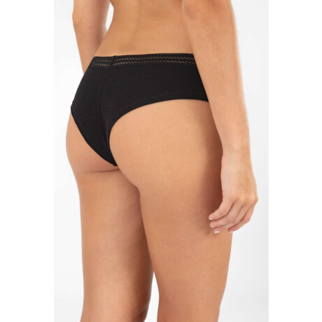 Culotte bruma Negro
