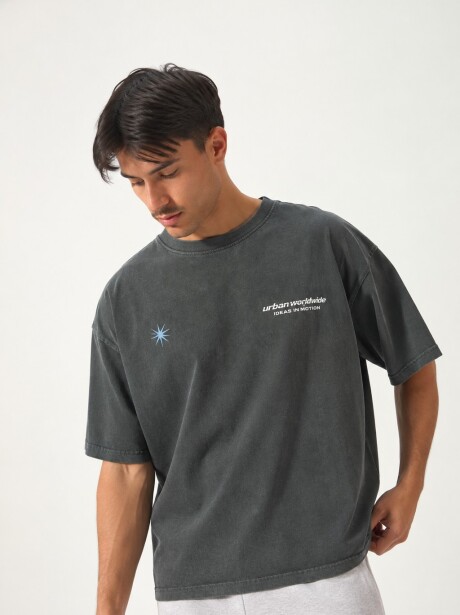 REMERA CULTURE Gris