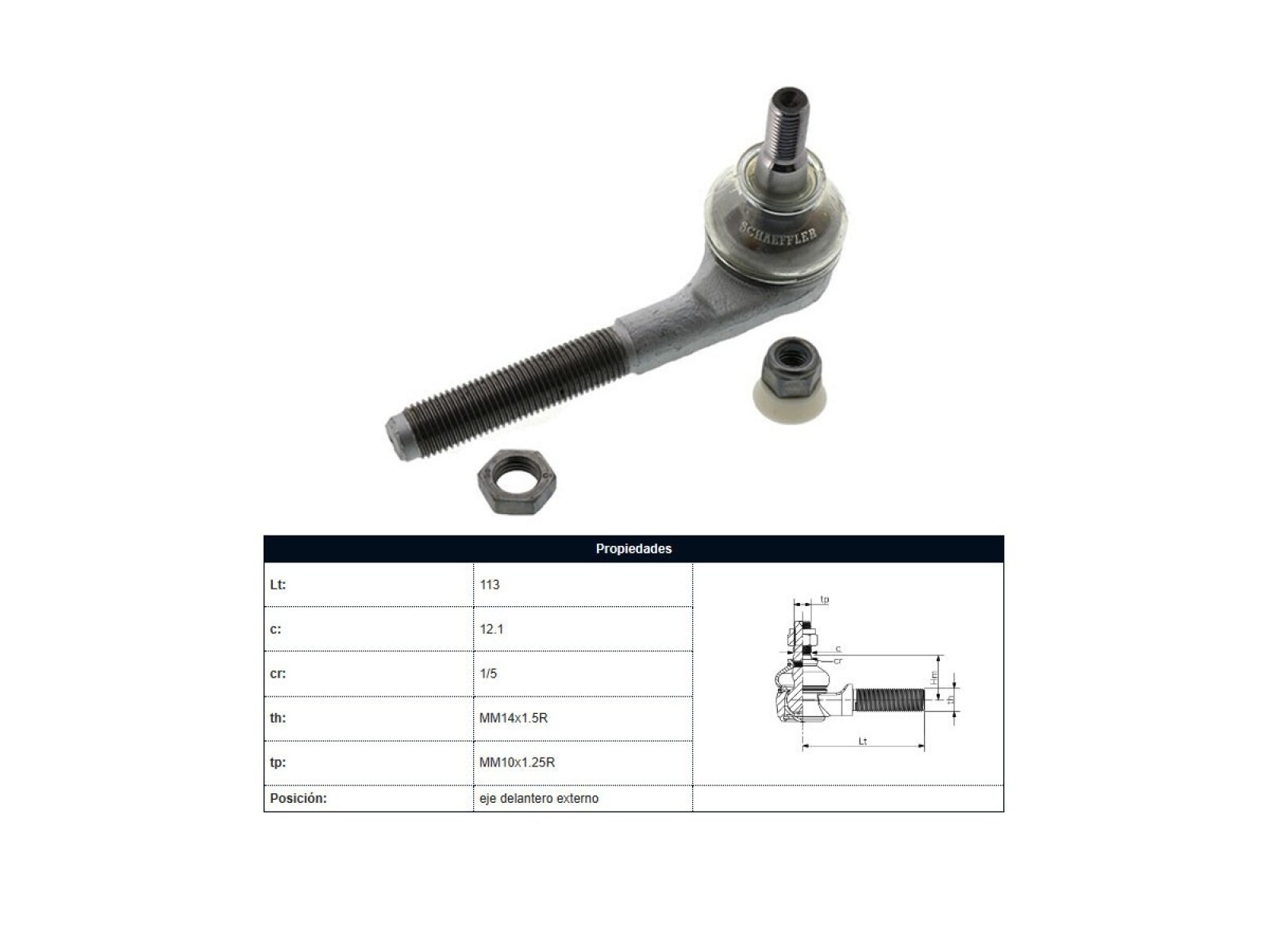 Puntero Citroen Ax/Saxo/C4, Peug 307/207/206/106/605 86-25 Der 