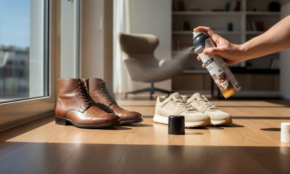 Protector en spray impermeabilizante de cuero Protector En Spray Impermeabilizante De Cuero