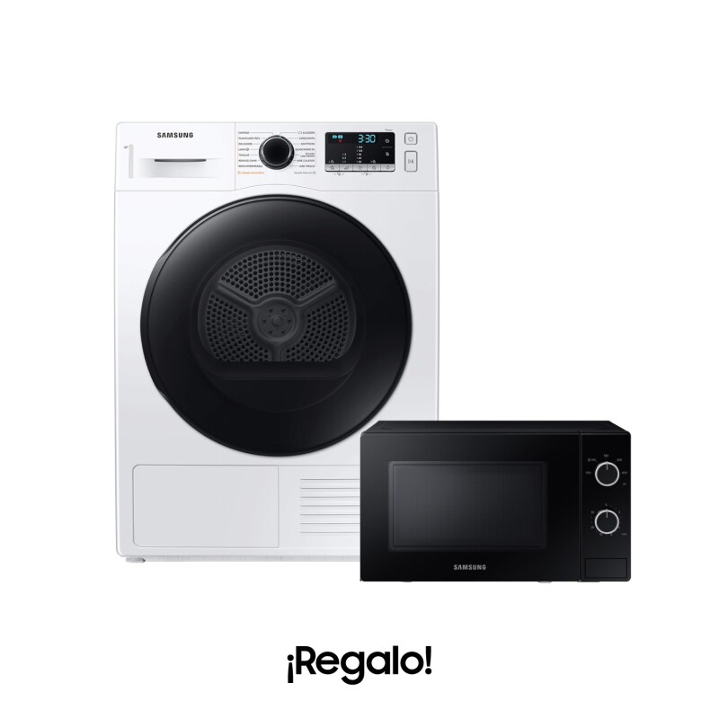 Lavasecarropas Samsung 10,5kg/7kg WD10T Blanco + Microondas 20 L de Regalo Lavasecarropas Samsung 10,5kg/7kg WD10T Blanco + Microondas 20 L de Regalo