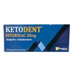 KETODEN 20 MG CJ X 10 COMP. REC. única