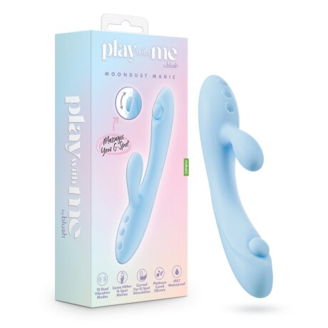 Vibrador Rabbit Punto G Clitoris Moondust Magic Vibrador Rabbit Punto G Clitoris Moondust Magic