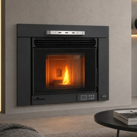 Estufa Tromen Pellet Empotrable 11KW Estufa Tromen Pellet Empotrable 11KW