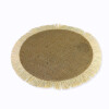 INDIVIDUAL RED BEIGE COMB 38CM Unica