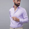 Camisa Luxury Lila espigada