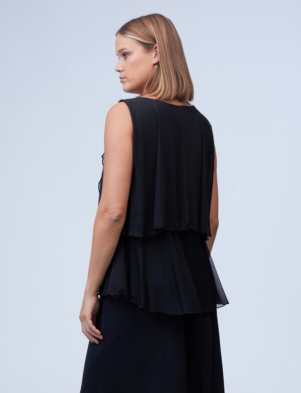 Blusa Capas NEGRO