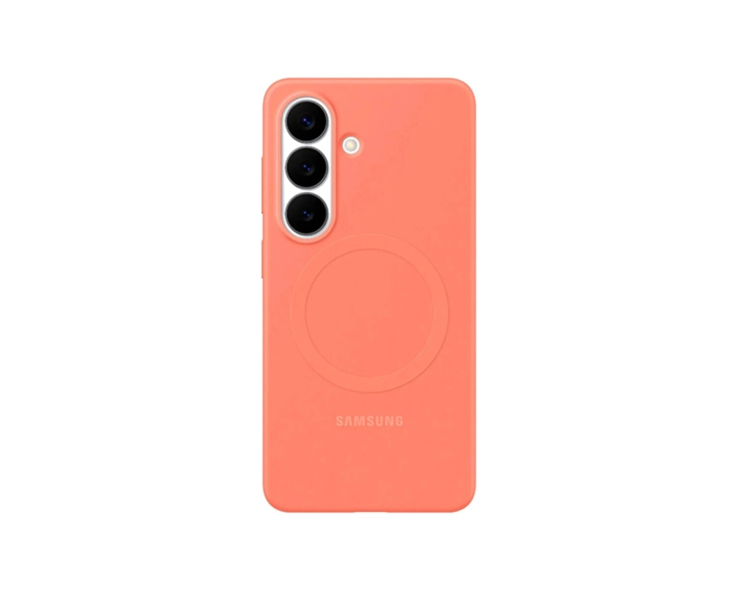 Funda Samsung Silicone Magnet para Galaxy S26 - Coralred 