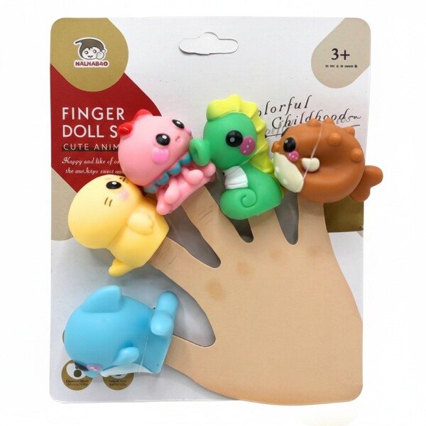 ANIMALES DE GOMA PARA DEDOS HAIJIABAO ANIMALES DE GOMA PARA DEDOS HAIJIABAO