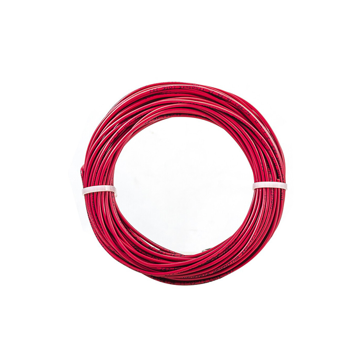 Cable de cobre rojo 10 mm² - rollo de 30 mts. - ELE06637 