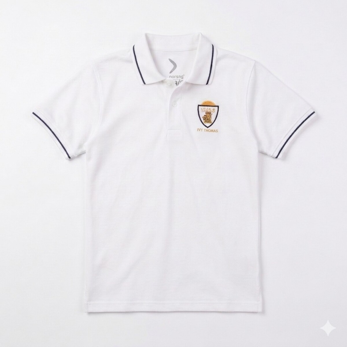Remera Polo Ivy Thomas - Blanco 