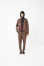 Pantalón slim fit Marron