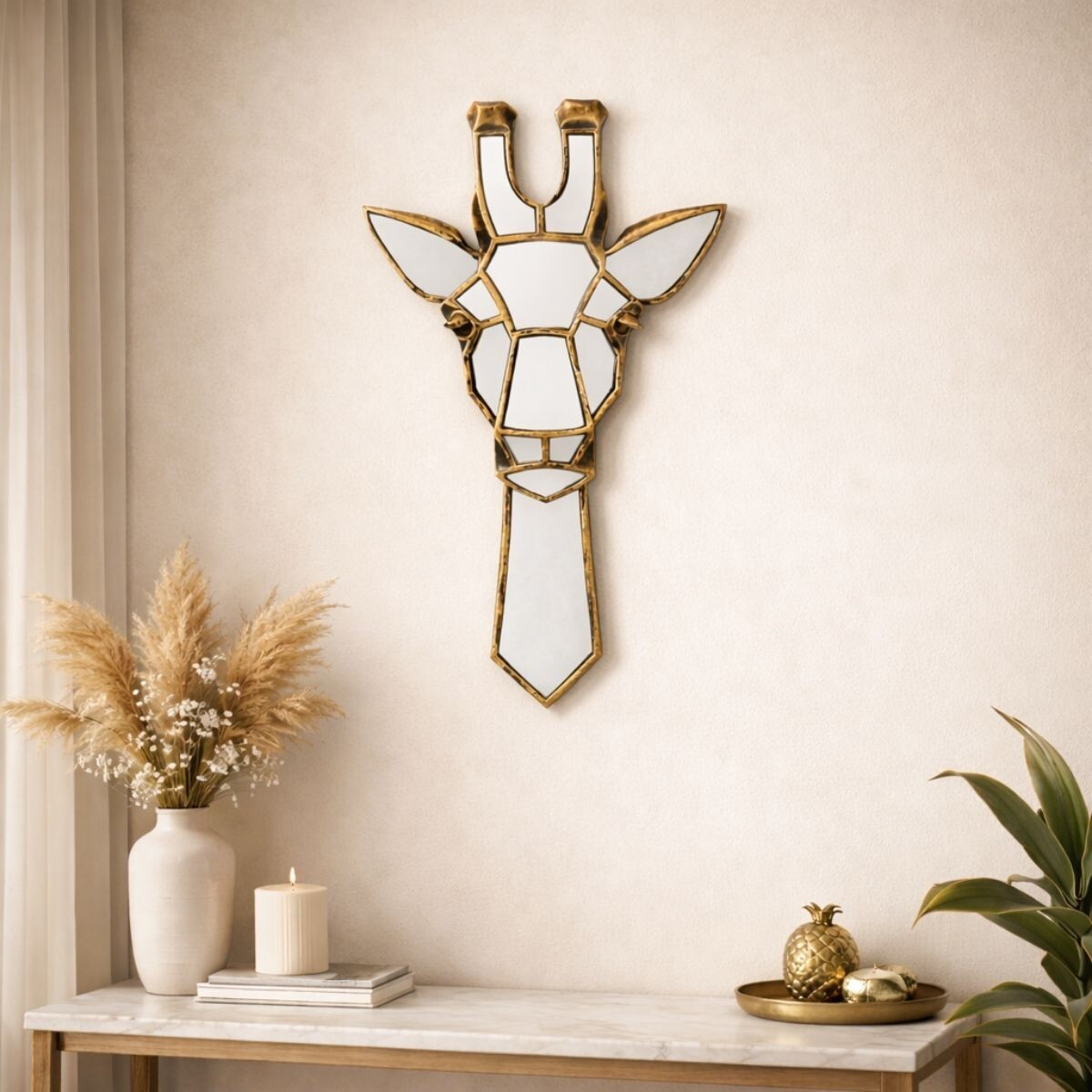 ESPEJO GIRAFFE Bronce 