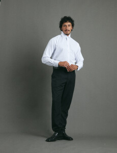 012680 CAMISA HARRINGTON LABEL Blanco/azul Osc