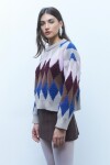 Sweater rombos beige