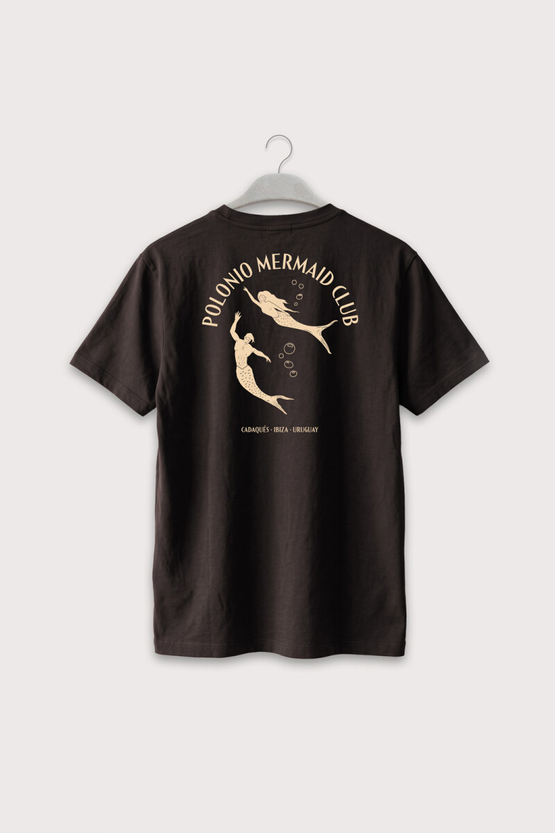 MERMAID CLUB TEE Piombo