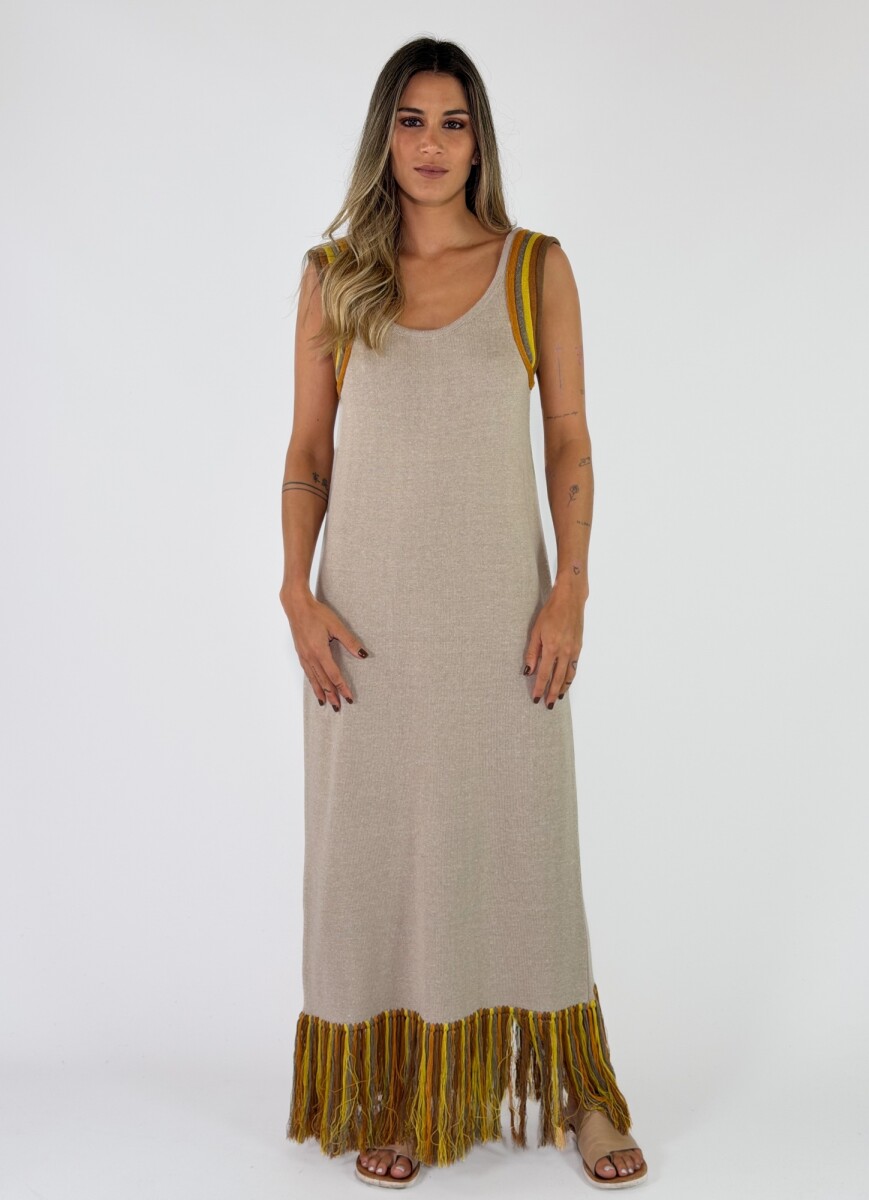 VESTIDO MARLIN - CRUDO 