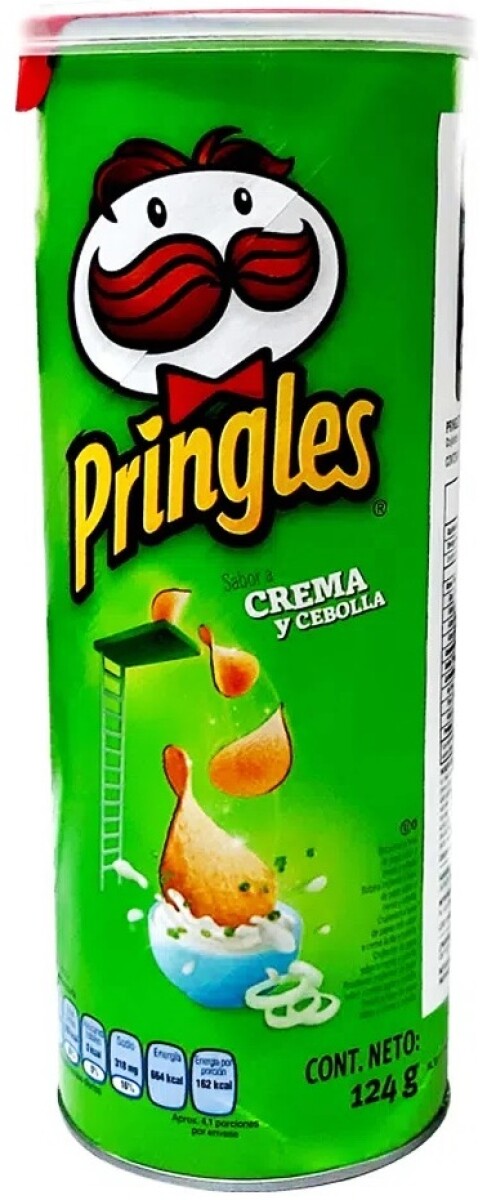 SNACK PAPAS TUBO PRINGLES 109G CEBOLLA 