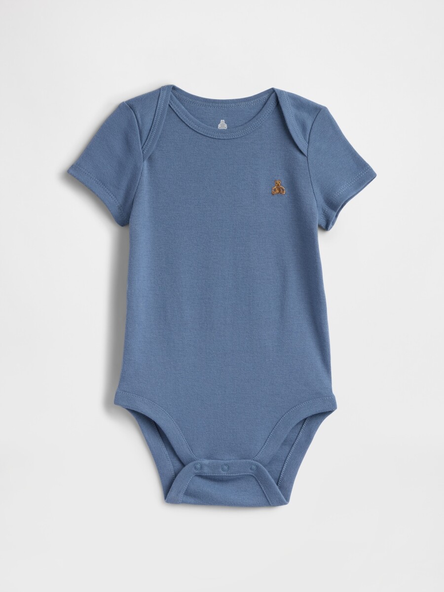 Body Oso Brannan Bebé - Cornflower829 