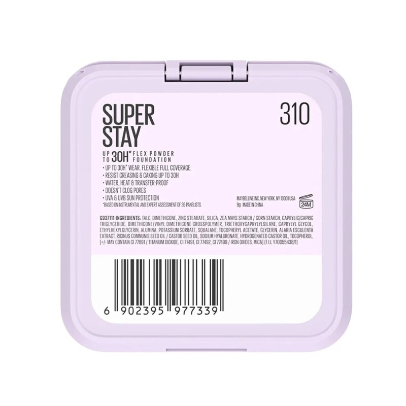 Polvo Maybelline Superstay Flex Powder Tono 310 Polvo Maybelline Superstay Flex Powder Tono 310
