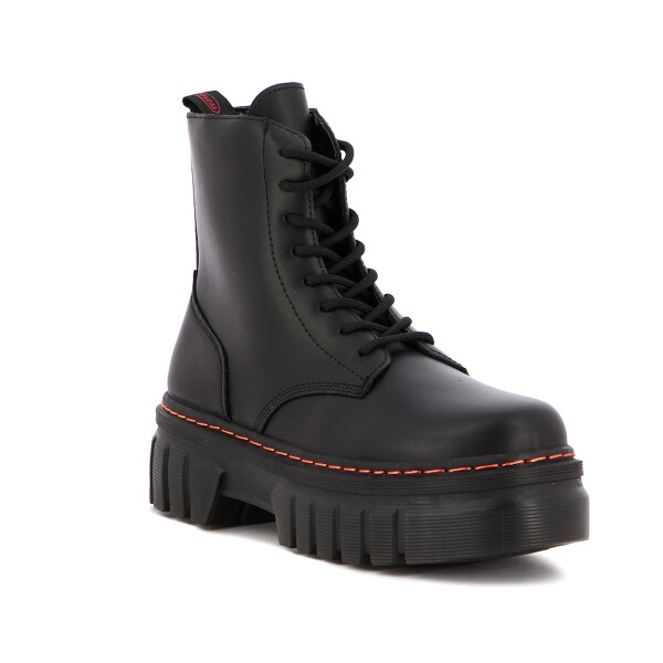 Darkness Bota Dama Plataforma - Negro Negro