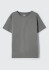 CAMISETA MM MASC GRIS MEDIO