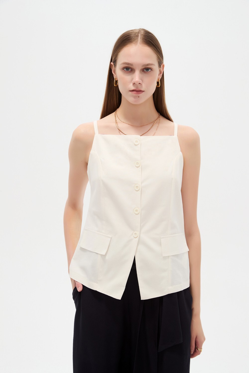 Tops Zorvin Marfil / Off White