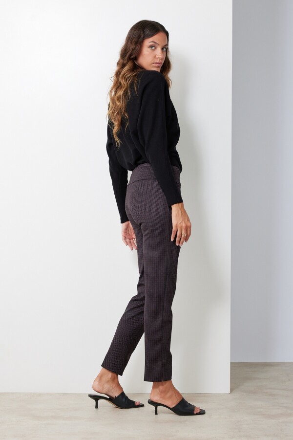 Pantalon Cuadrille NEGRO/ROJO