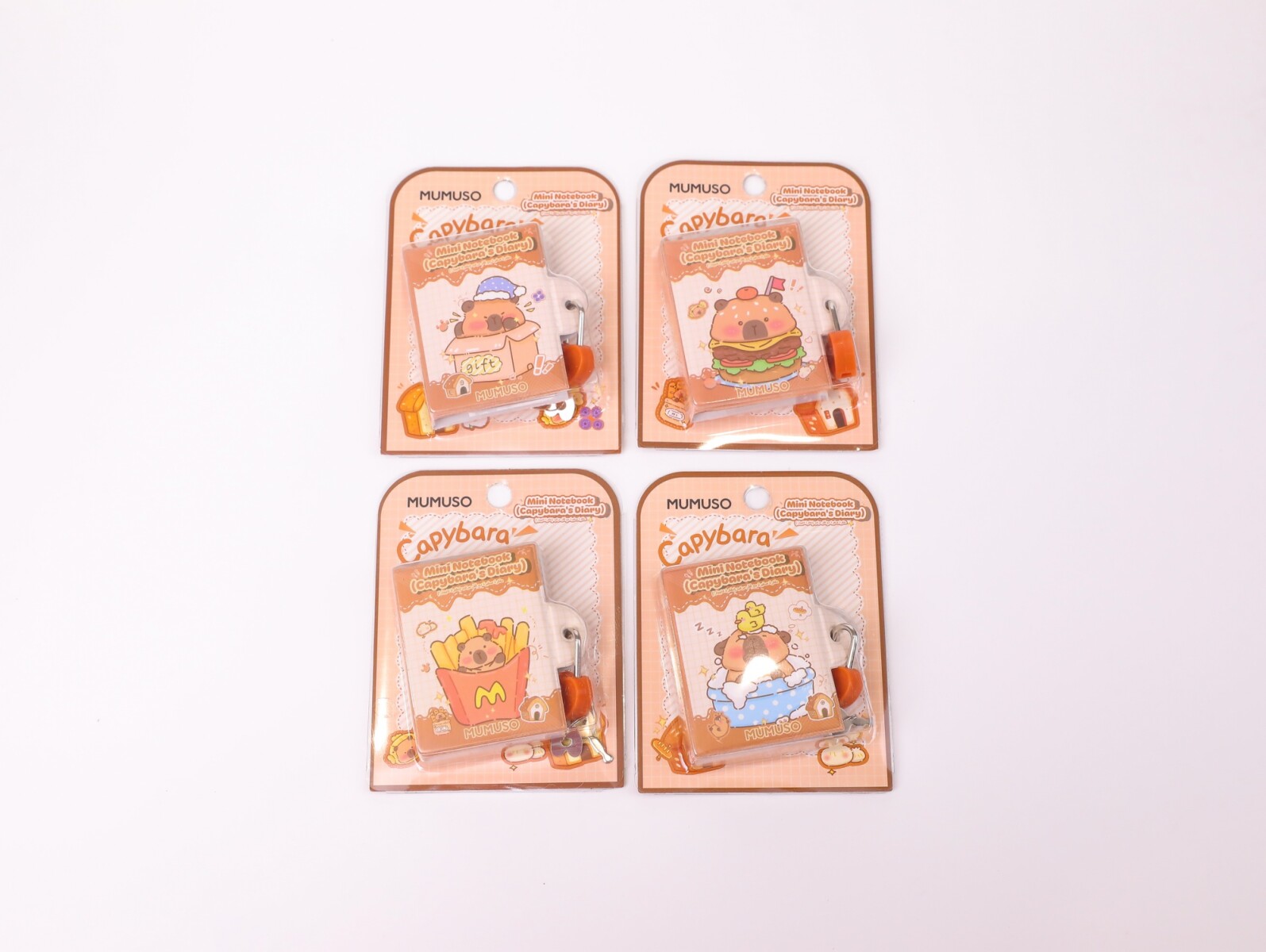 MINICUADERNO CON CERRADURA DE COMBINACIÓN (DIARIO DEL CAPIBARA) 