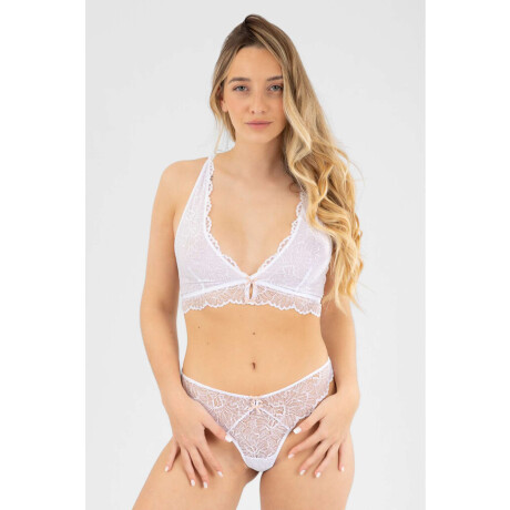 Soutien bralet gladiolo Blanco