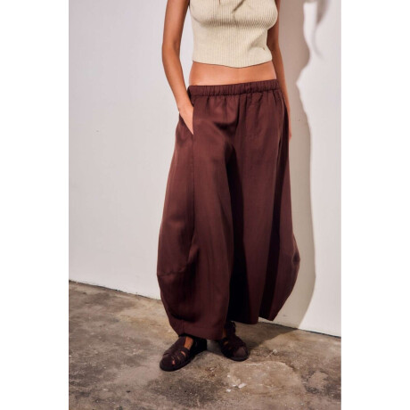 Babucha Lyocell Marron