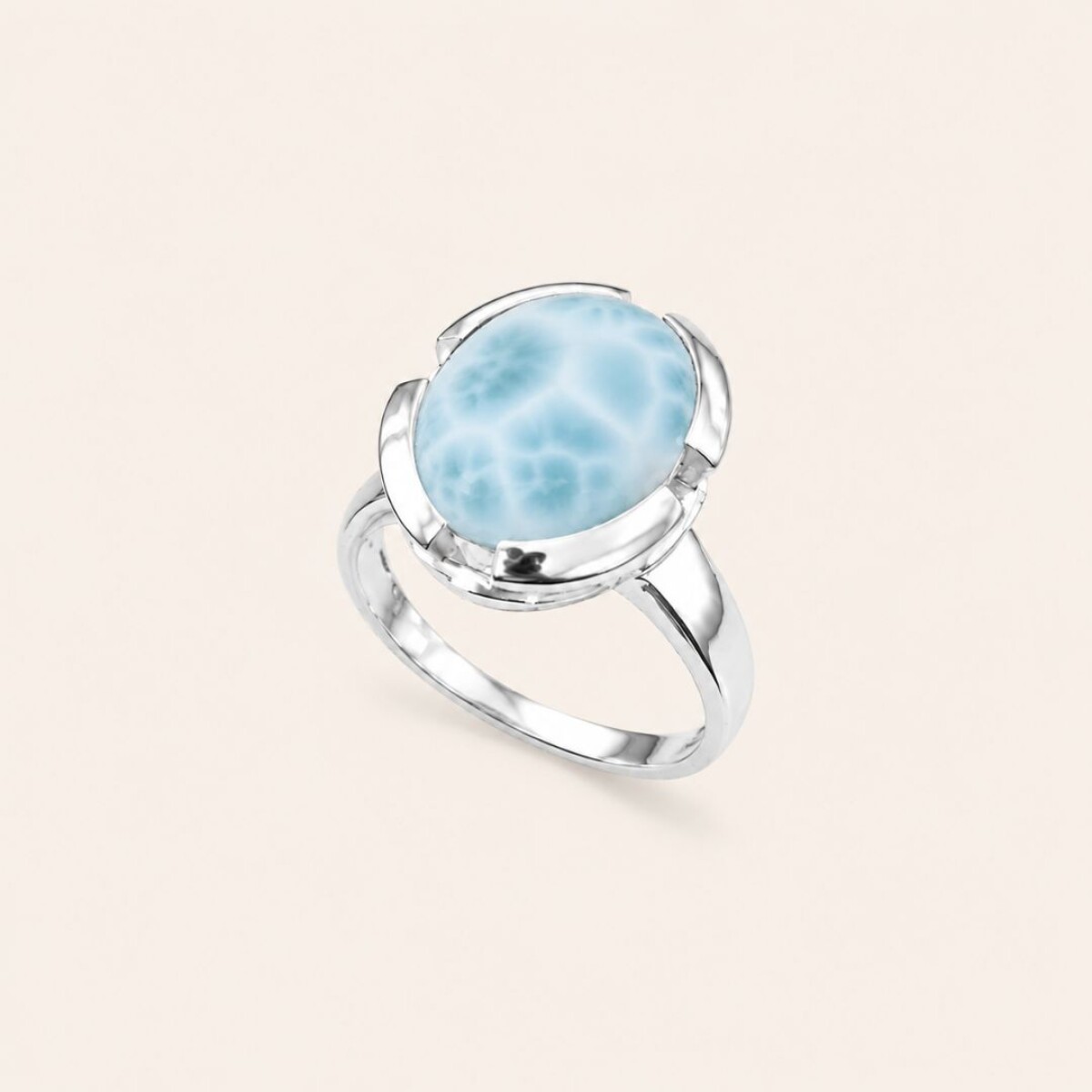 Anillo Numa Larimar - Plata 925 