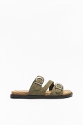 SANDALIA FESTIVA Verde Oliva