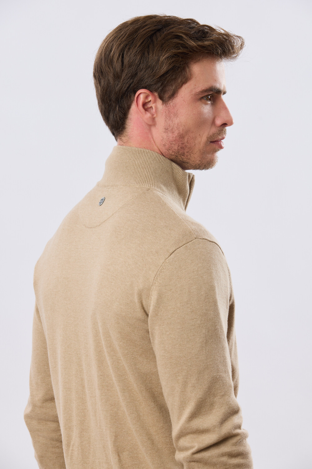 CAMPERA TEJIDA Beige