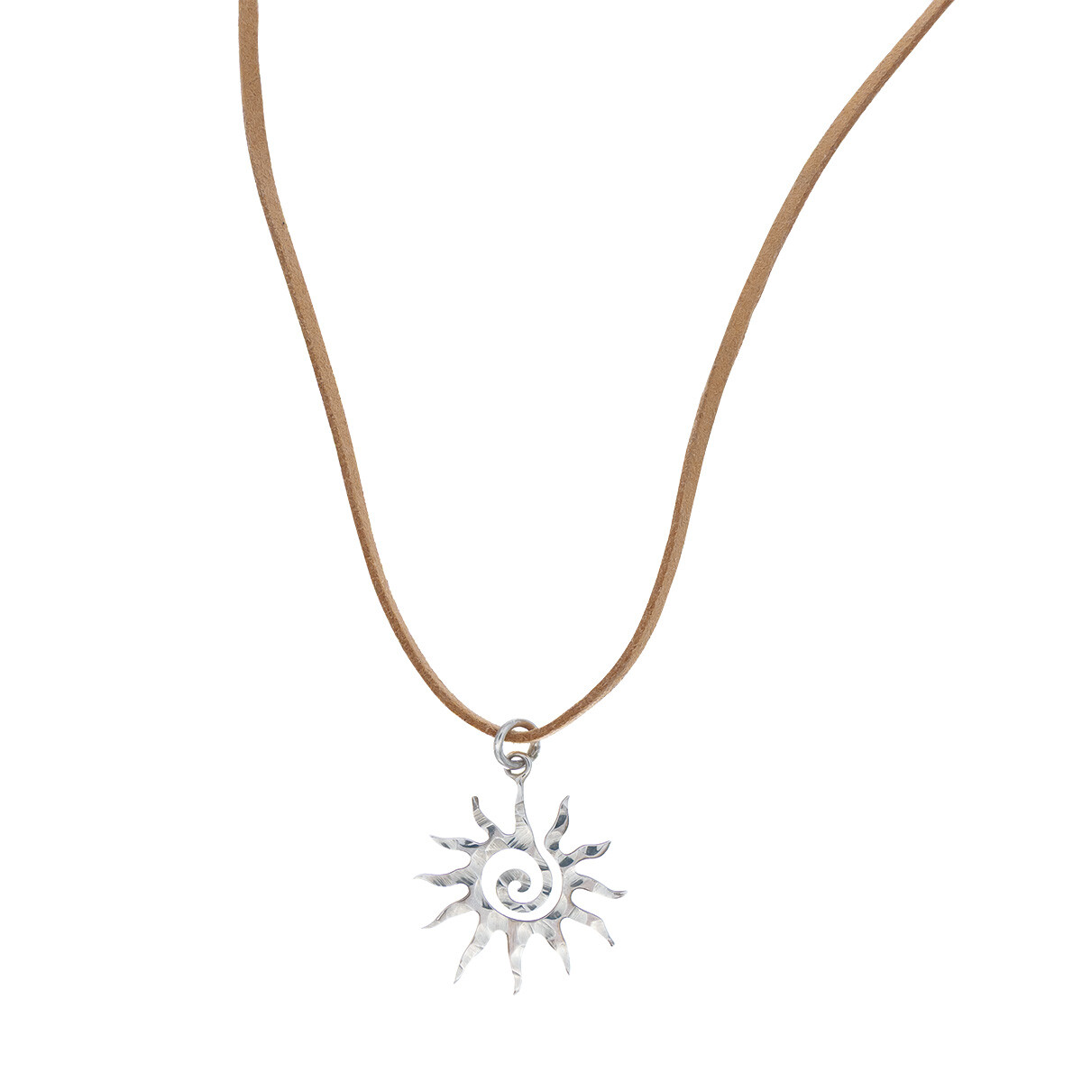Dije de plata 925, SOL. Línea FLORESSER. 