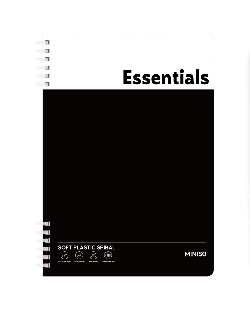 Cuaderno minimalist A5 - negro 