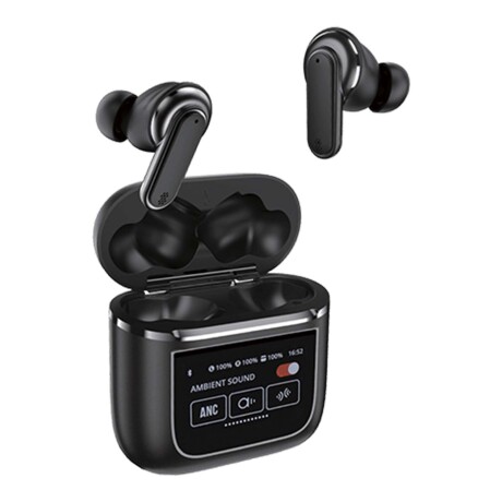 Auriculares YX27 Bluetooth Inalámbricos Recargables Táctiles Plateado