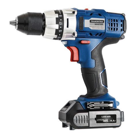 Taladro atornillador 1/2" 14.4V Li-Ion, 2 baterías -TRAMONTINA TH0162