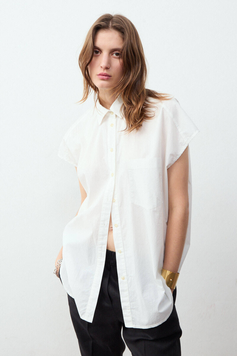 CAMISA MECA Blanco
