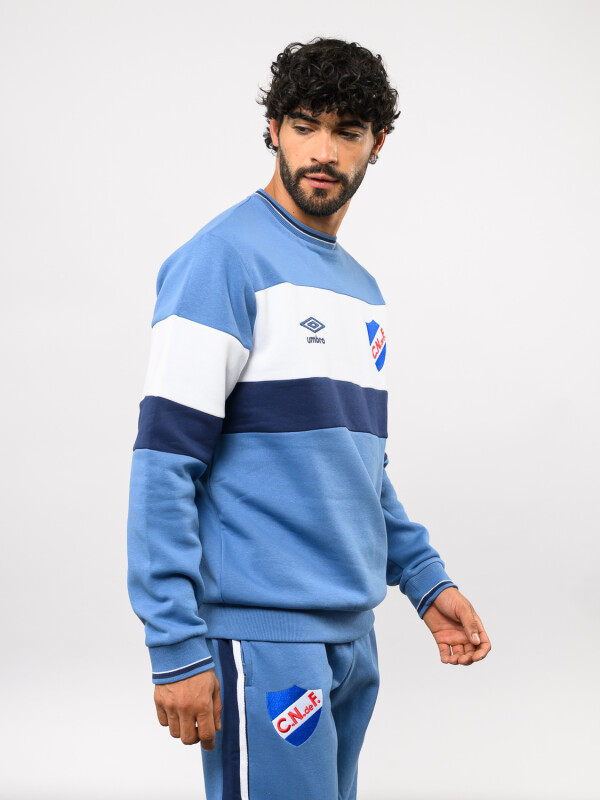 Buzo Grav Nacional Hombre PAzul Marino, Blanco