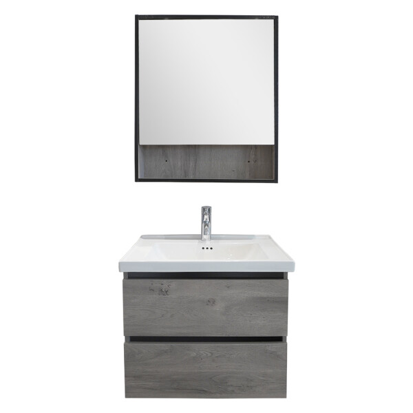 MUEBLE DE BAÑO AÉREO MODELO 2023 -60 / MUEBLE + BACHA + ESPEJO Mueble De Baño Aéreo Modelo 2023 -60 / Mueble + Bacha + Espejo