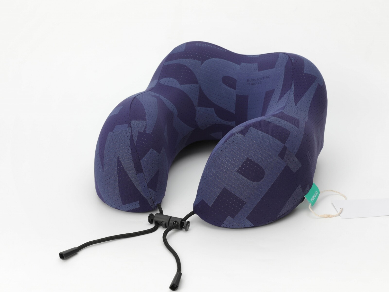 ALMOHADA CERVICAL REFRESCANTE DE ESPUMA VISCOELÁSTICA EN FORMA DE U (DISEÑO DE J 
